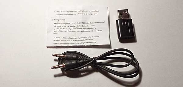 Bluetooth5.0 USB アダプターの中身