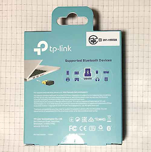 TP-Link Bluetooth USBアダプタ UB400