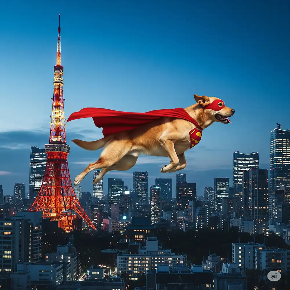 空飛ぶ犬