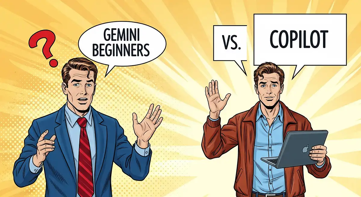 GeminiとCopilotどちらにしようか迷いに迷っている生成Ai初心者