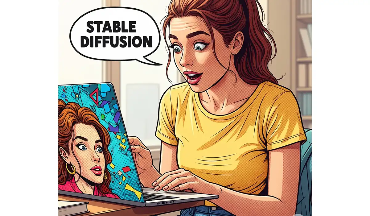 Stable DiffusionでAI画像を生成してみた結果を見てあまりのリアルさに驚きあきれる若い女子大学生