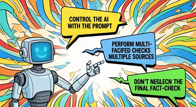 ハルシネーションを回避する3つの秘策を授けている生成AI