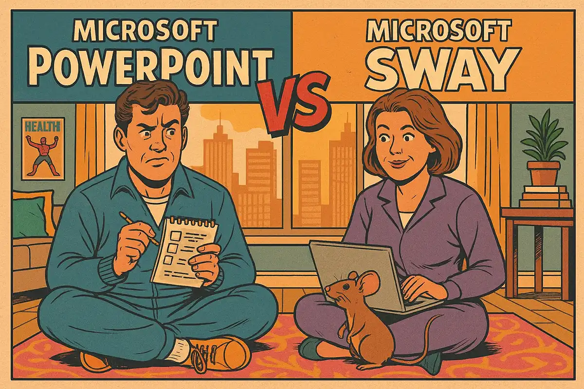 Microsoft SwayとPowerPointとの違いと使い分け