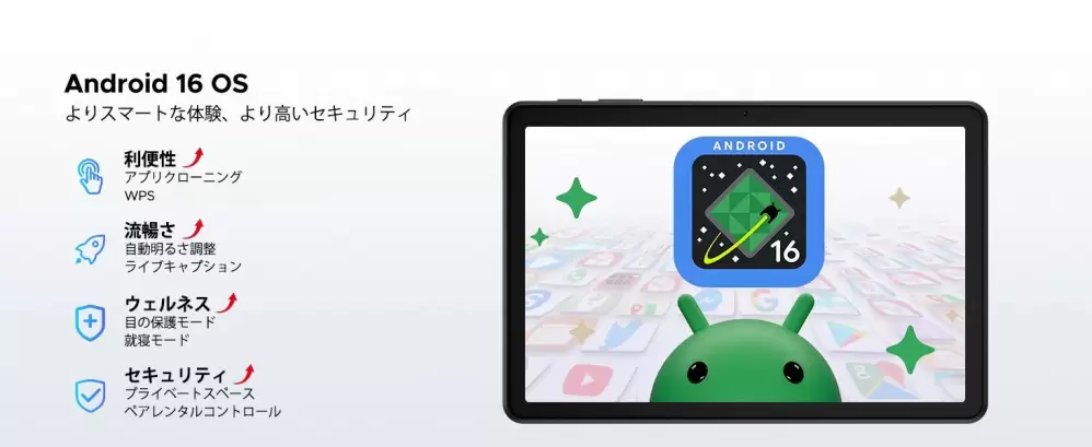 Android 16 OSの機能説明