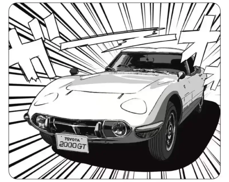 付属のイラストマウスパッド