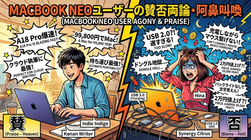MacBook NEOのユーザー評価